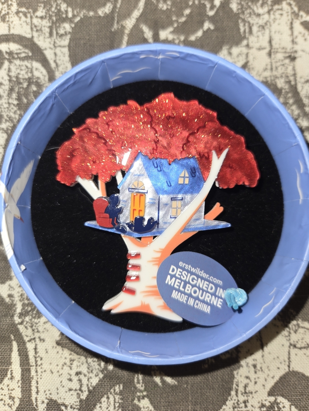 Erstwilder The Treehouse Brooch